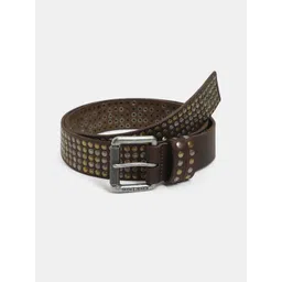 Jack & Jones Men Embellished Leather Belt-picture-39