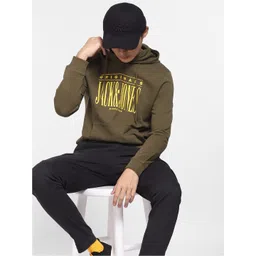 Jack & Jones Men Green Printed Sweatshirt image 5