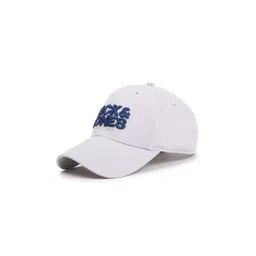 Jack & Jones Men Grey & Blue Baseball Cap-picture-40