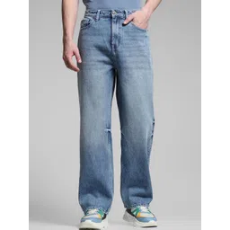 Jack & Jones Men High-Rise Relaxed Fit Heavy Fade Jeans-picture-26