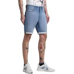 jack & jones Men Low-Rise Denim Shorts-picture-12