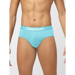 Jack & Jones Men Mid-Rise Cotton Basic Briefs-picture-14