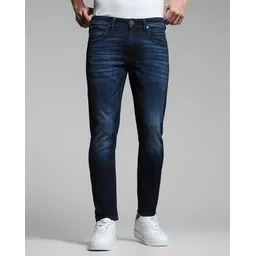 jack & jones Men Mid-Wash Slim Fit Jeans-picture-37