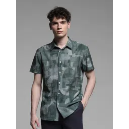 Jack & Jones Men Opaque Printed Casual Shirt-picture-33