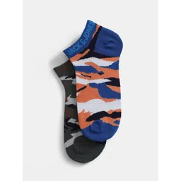 Jack & Jones Men Pack Of 2 Patterned Ankle Length Socks-picture-26