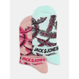 Jack & Jones Men Pack Of 2 Printed Ankle-Length Socks-picture-37