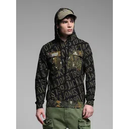 Jack & Jones Men Printed Hooded Long Sleeves Sweatshirt-picture-24