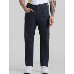Jack & Jones Men Relaxed Fit Mid-Rise Cotton Classic Jeans image 1