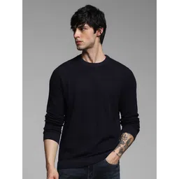 Jack & Jones Men Ribbed Cotton Winter Pullover-picture-30