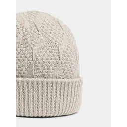 Jack & Jones Men Self Design Beanie Cap image 2