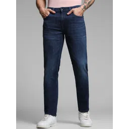Jack & Jones Men Skinny Fit Low-Rise Heavy Fade Stretchable Jeans-picture-36