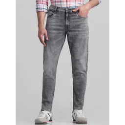 Jack & Jones Men Slim Fit Low Distress Heavy Fade Stretchable Jeans-picture-39
