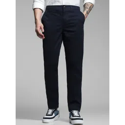 Jack & Jones Men Slim Fit Low-Rise Chinos Trousers-picture-38