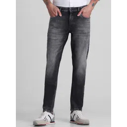 Jack & Jones Men Slim Fit Low-Rise Heavy Fade Stretchable Jeans-picture-30