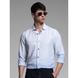 Jack & Jones Men Slim Fit Ombre Opaque Printed Casual Shirt-picture-16