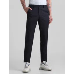 Jack & Jones Men Striped Slim Fit Trousers-picture-19