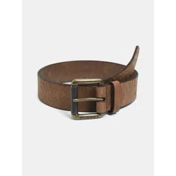 Jack & Jones Men Textured Leather Belt-picture-27