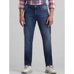 Jack & Jones Men Tim Slim Fit Low-Rise Clean Look Heavy Fade Stretchable Jeans-picture-25