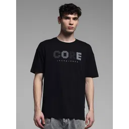 Jack & Jones Men Typography Printed Round Neck Cotton Oversized T-shirt-picture-24