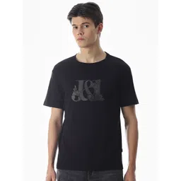 Jack & Jones Men Typography Printed Round Neck Pure Cotton T-shirt-picture-28