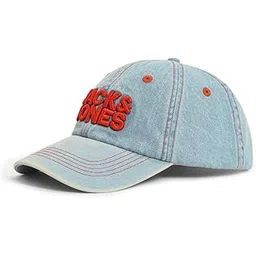 Jack & Jones Men's Baseball Cap (9021705-Faded Denim_Faded-picture-22
