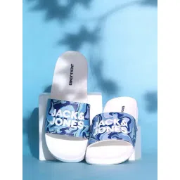 Jack & Jones Men's Bright White Slides-picture-48