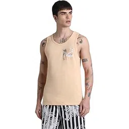 jack & jones Men's Cotton Leaves Slim Fit Vest-picture-17