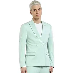 jack & jones Men's Double Breasted Slim Casual Blazer-picture-39