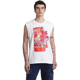 jack & jones Men's Floral Regular Fit Vest-picture-42