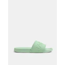 Jack & Jones Men's Typography Pastel Green Slides-picture-46