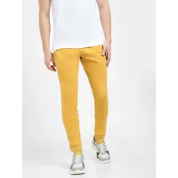 Jack & Jones Mustard Slim Fit Trackpants-picture-48