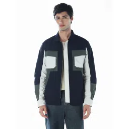 Jack & Jones Navy Regular Fit Jacket-picture-28