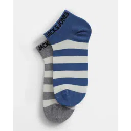 jack & jones Pack Of 2 Striped Ankle-Length Socks-picture-36