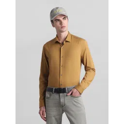 Jack & Jones Slim Fit Spread Collar Casual Pure Cotton Shirt-picture-24