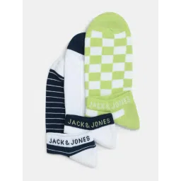 Jack & Jones Striped Cotton Socks Pack of 3-picture-36