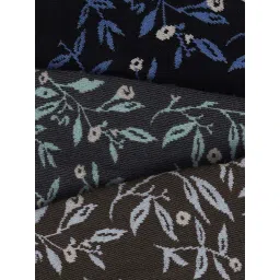Jack & Jones Tropical Print Cotton Socks Pack of 3 image 5