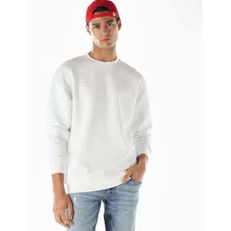 Jack & Jones White Oversized Sweatshirt-picture-32