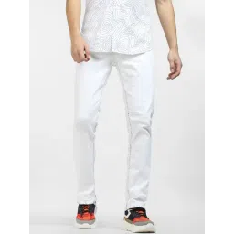 Jack & Jones White Slim Fit Low Rise Jeans-picture-39