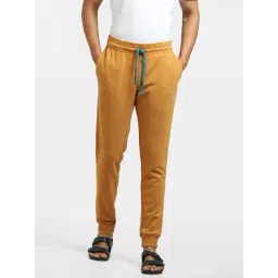 Jack & Jones Yellow Cotton Regular Fit Joggers-picture-13