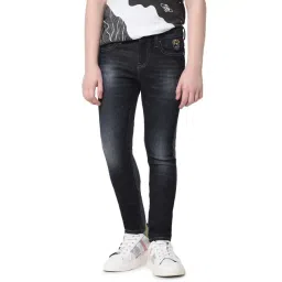 Jack & Jones Junior Blue Embroidered Jeans-picture-22