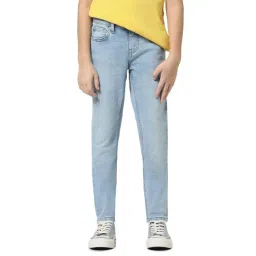 Jack & Jones Junior Blue Embroidered Jeans-picture-28