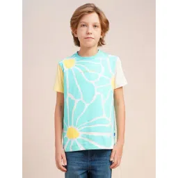 Jack & Jones Junior Boys Blue Graphic Print Cotton T-shirt-picture-35