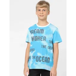 Jack & Jones Junior Boys Blue Printed T-Shirt-picture-40