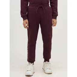 Jack & Jones Junior Boys Brand Logo Printed Relaxed-Fit Joggers-picture-34