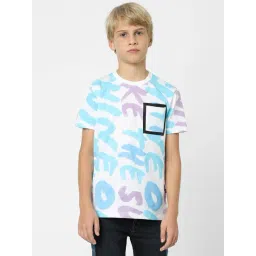 Jack & Jones Junior Boys Bright White Printed T-Shirt-picture-19