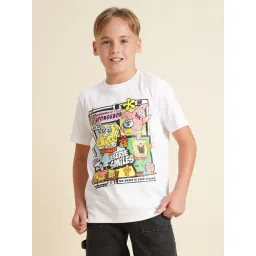 Jack & Jones Junior Boys Bright White T-shirts-picture-34
