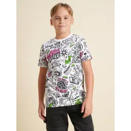 Jack & Jones Junior Boys Bright White T-shirts-picture-36