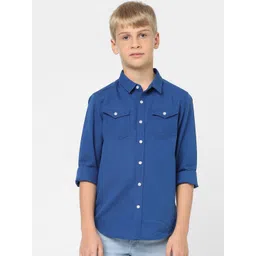 Jack & Jones Junior Boys Casual Cotton Shirt-picture-24