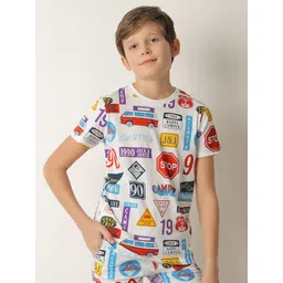 Jack & Jones Junior Boys Conversational Printed T-shirt-picture-11