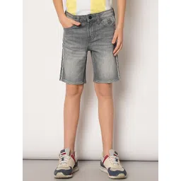 Jack & Jones Junior Boys Cotton Regular Fit Denim Shorts-picture-11